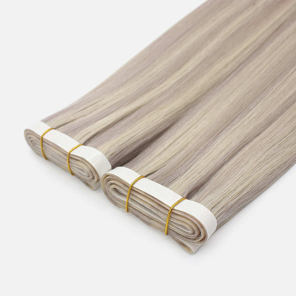 LONG INVISIBLE TAPE WEFT - SILVER TIDE - PBB7