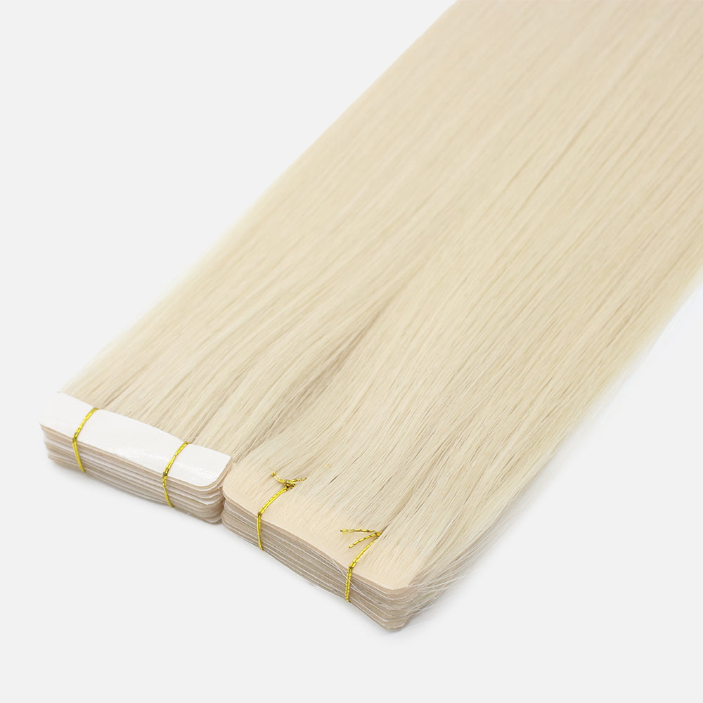 LONG INVISIBLE TAPE WEFT - PLATINUM DUNE - PBB10