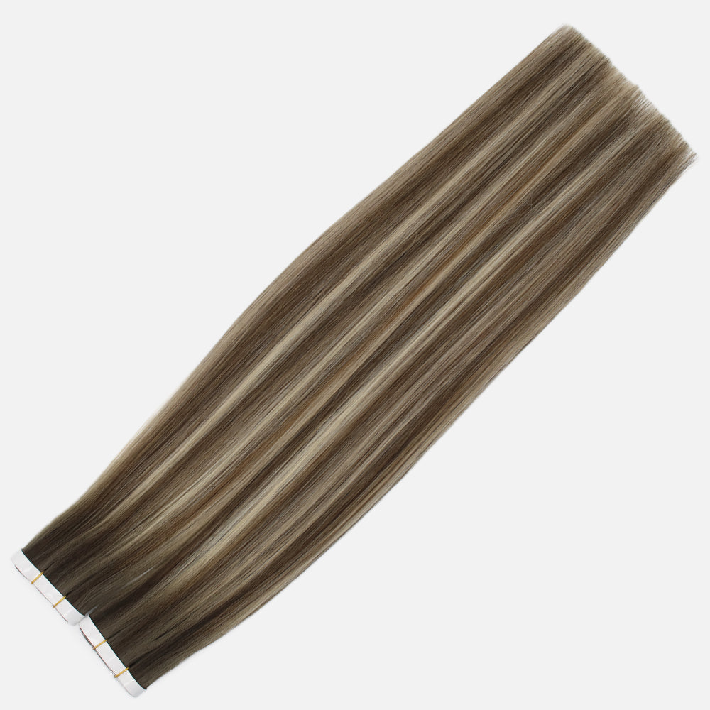 LONG INVISIBLE TAPE WEFT - BRONZED BEAUTY - PBB4